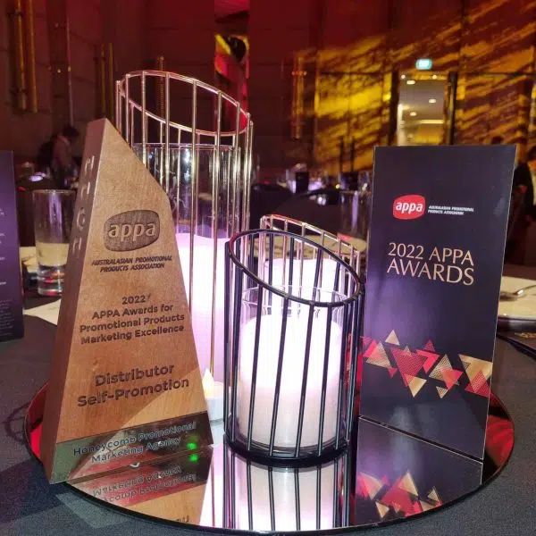 APPA 2022 Self Distributor Award. Honeycomb Agency award