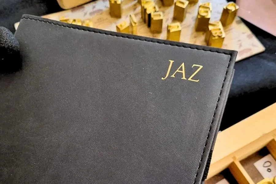 NAB embossed notebook