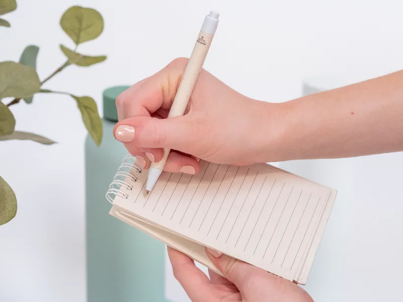 Budget-Friendly Notepad and pen