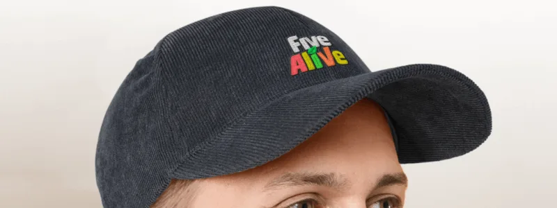 A trendy cap offering stylish sun protection and customisable branding.