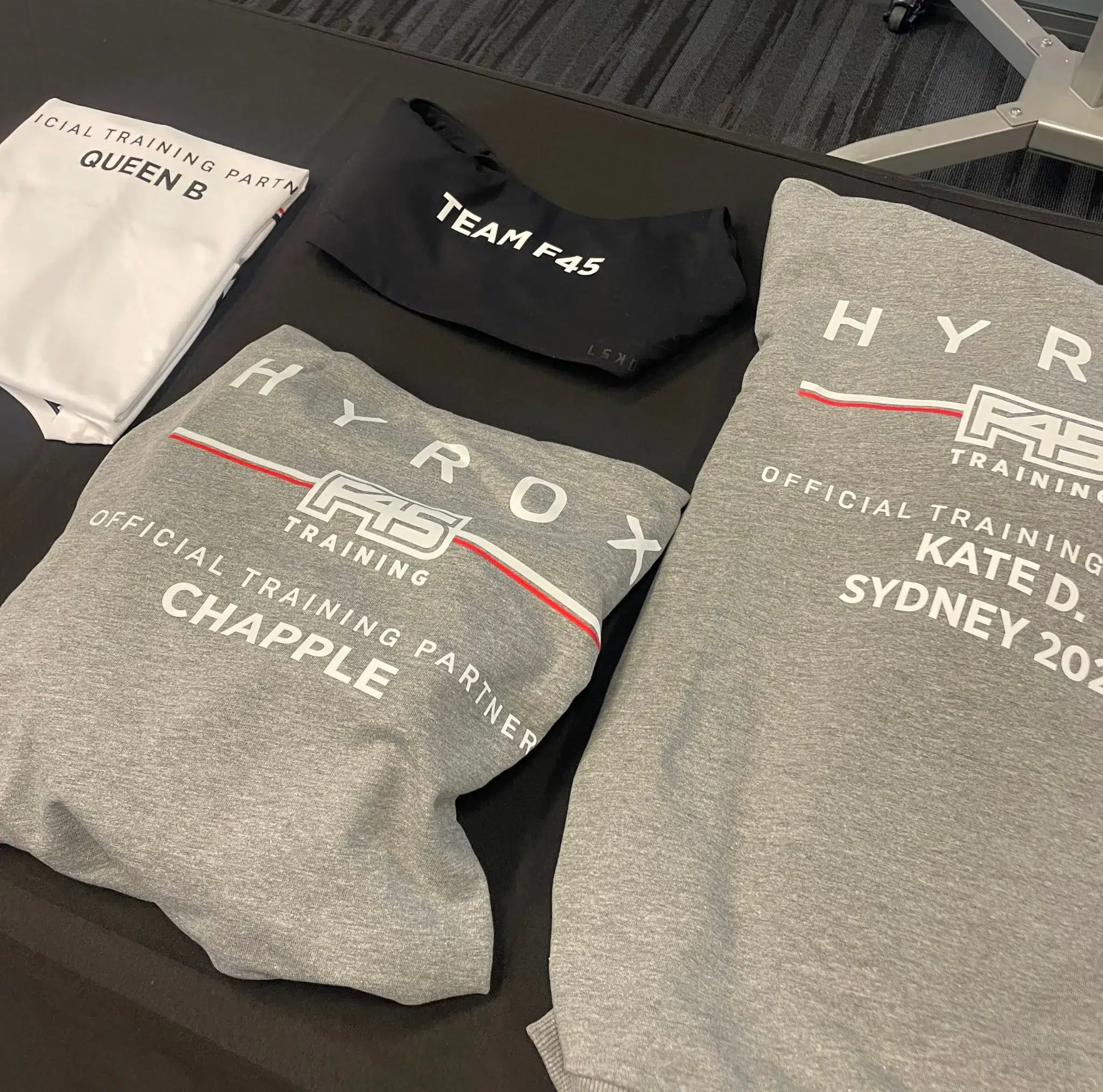 HYROX Customised Apparel Heat Transfer