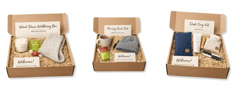 Winter corporate gift packs