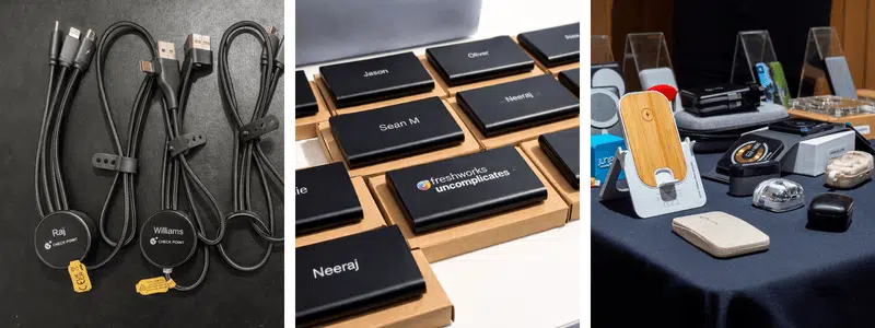 <br />
Branded tech merchandise